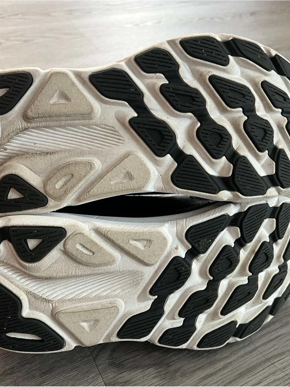 Hoka Black Athletic Running Shoes